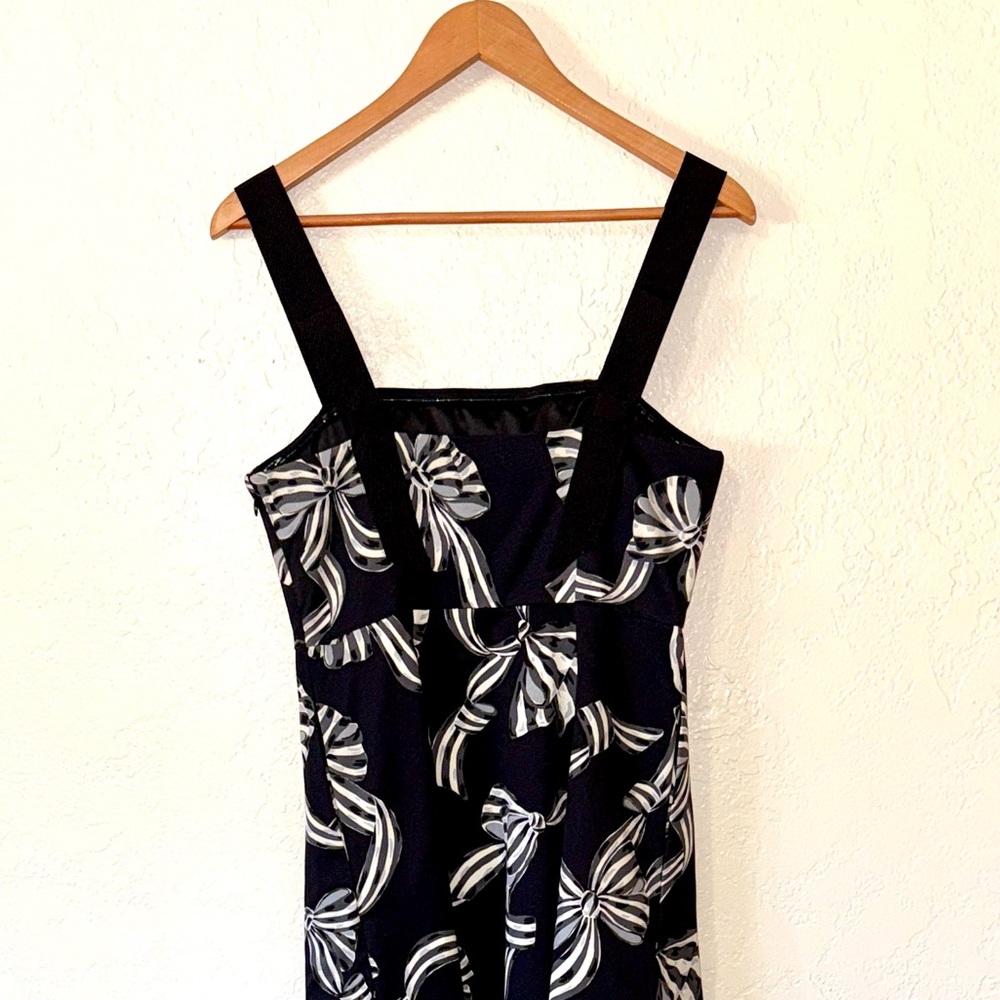 Kate Spade New York Bow-Tiful Bow Strap Dress with White Bow Accents - Picture 5 of 8